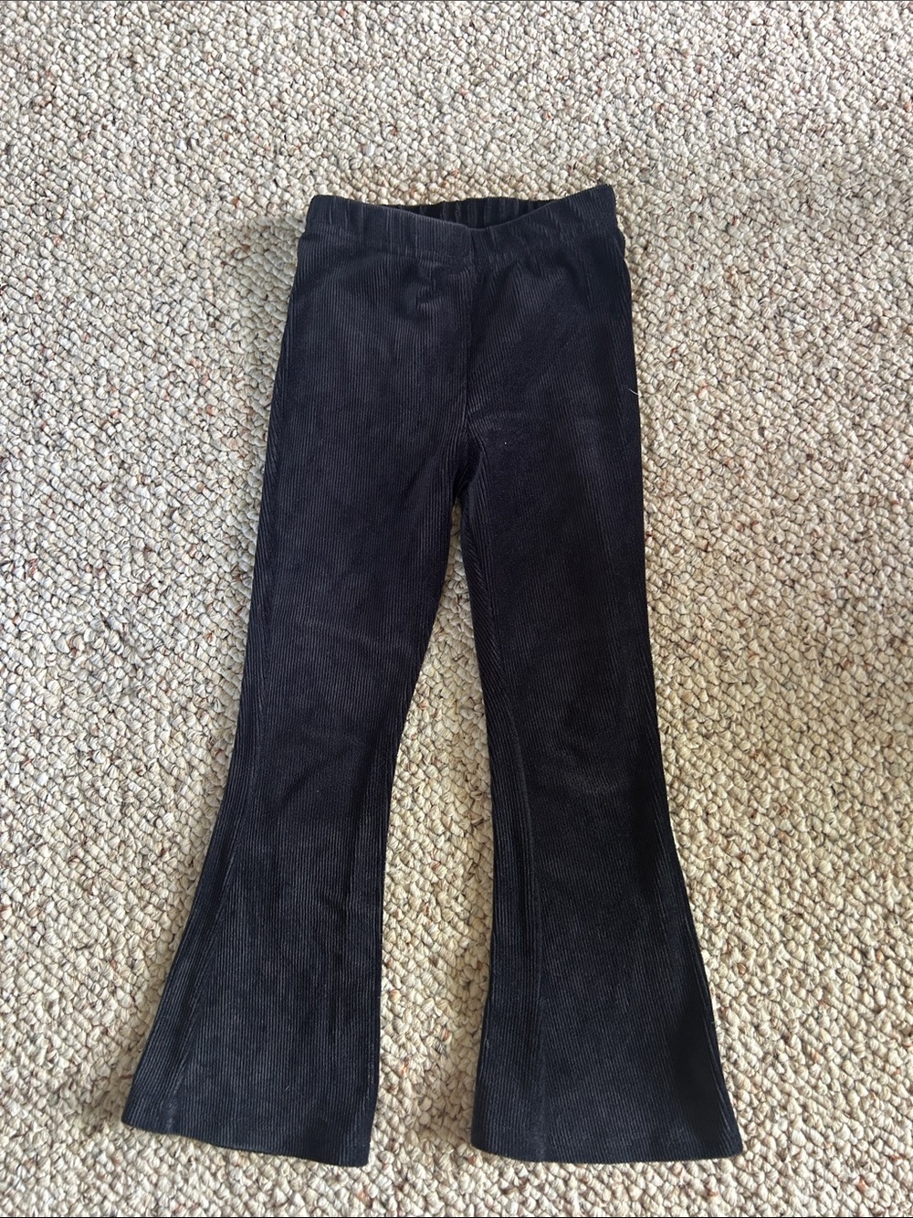 Girls' Corduroy Pants - Black